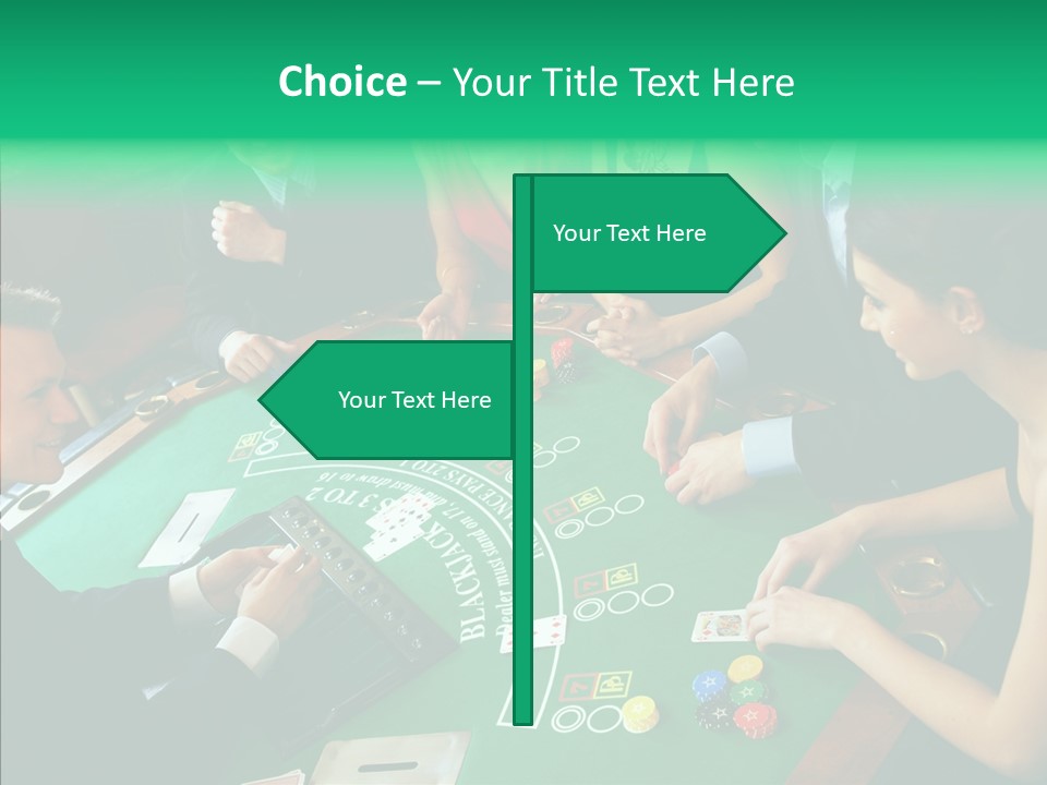 Group Communication Chair PowerPoint Template