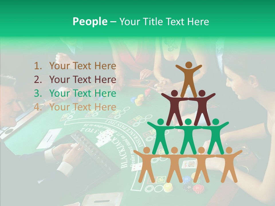 Group Communication Chair PowerPoint Template