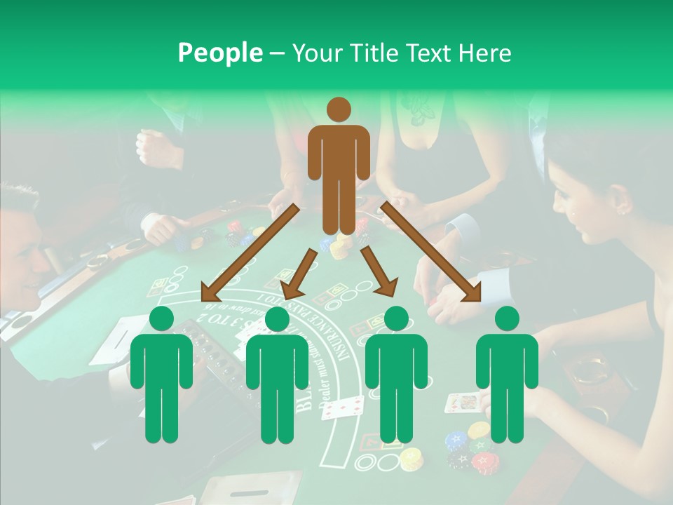 Group Communication Chair PowerPoint Template