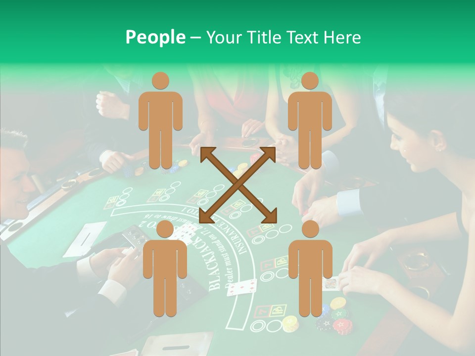 Group Communication Chair PowerPoint Template