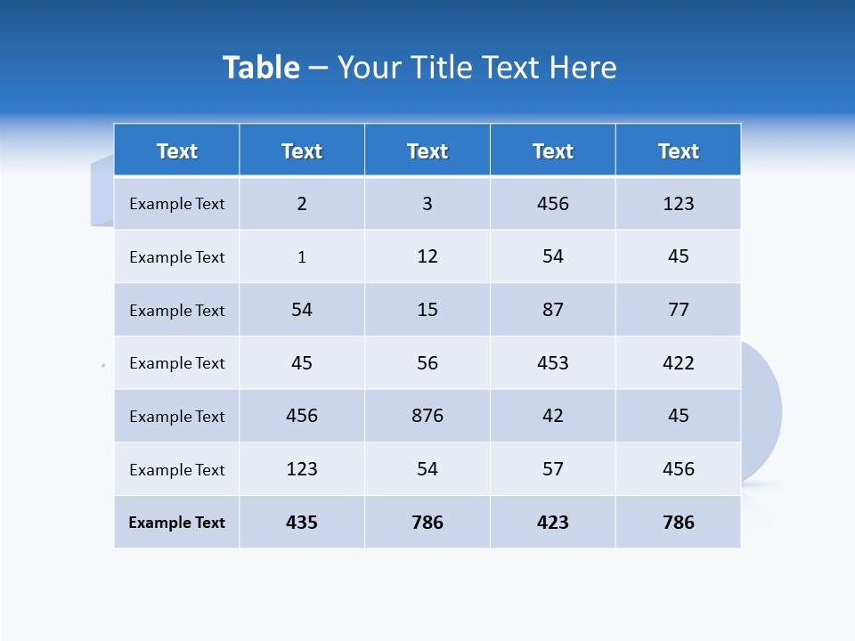 Number Math Render PowerPoint Template