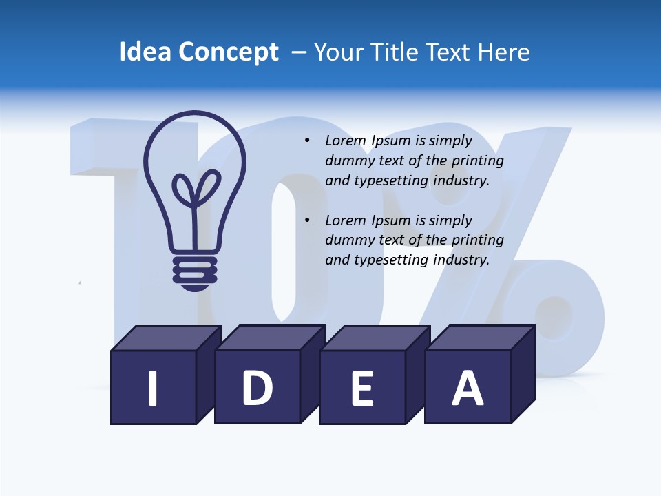 Number Math Render PowerPoint Template