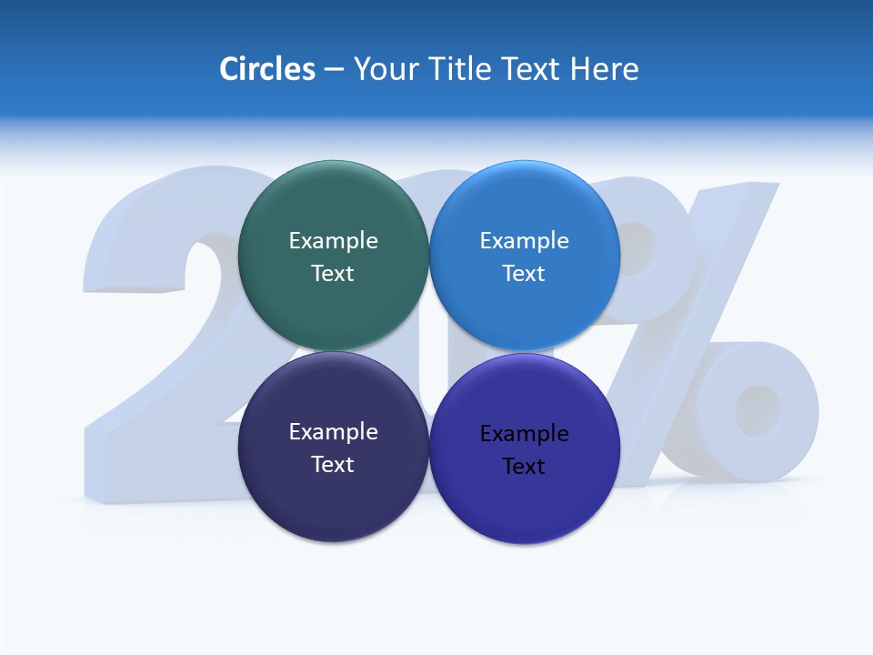 Symbol Marketing Statistics PowerPoint Template