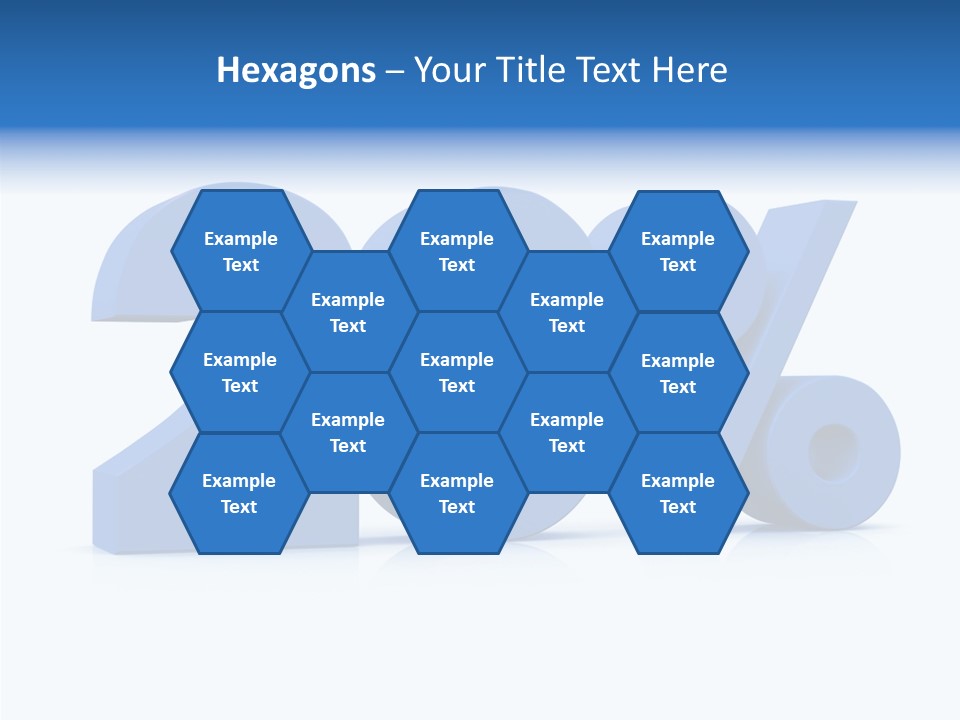 Symbol Marketing Statistics PowerPoint Template
