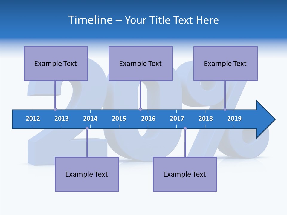 Symbol Marketing Statistics PowerPoint Template