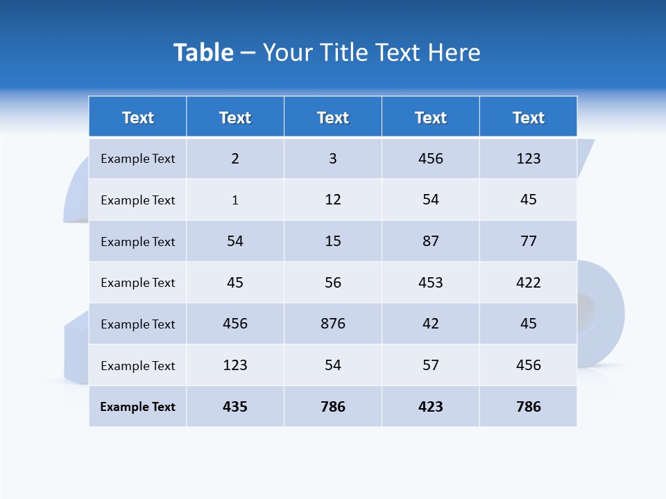 Symbol Marketing Statistics PowerPoint Template
