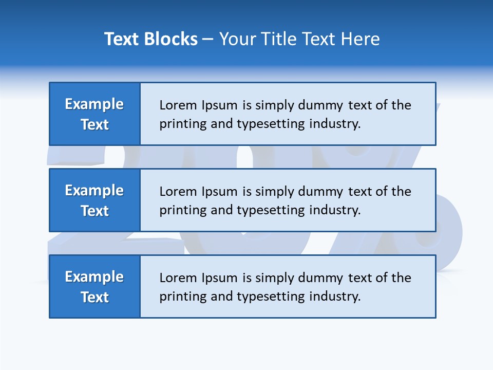 Symbol Marketing Statistics PowerPoint Template
