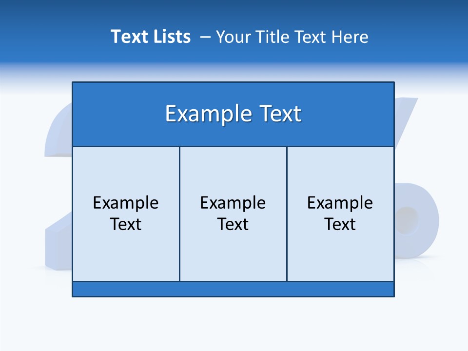 Symbol Marketing Statistics PowerPoint Template