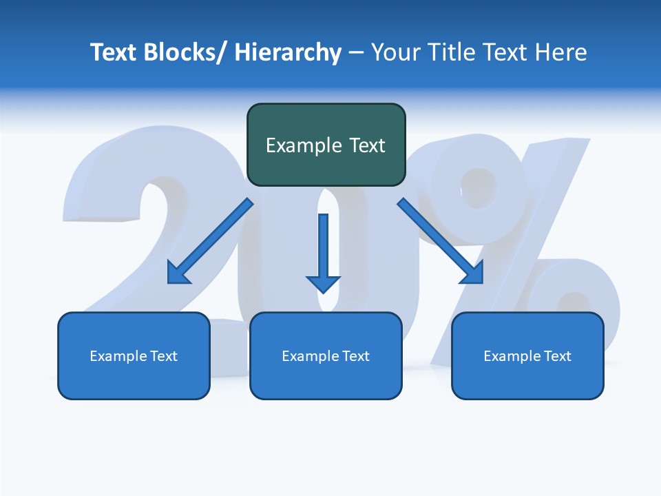 Symbol Marketing Statistics PowerPoint Template