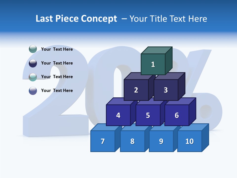 Symbol Marketing Statistics PowerPoint Template