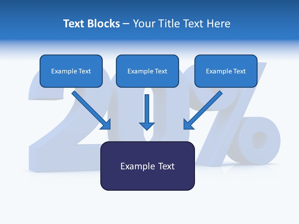 Symbol Marketing Statistics PowerPoint Template