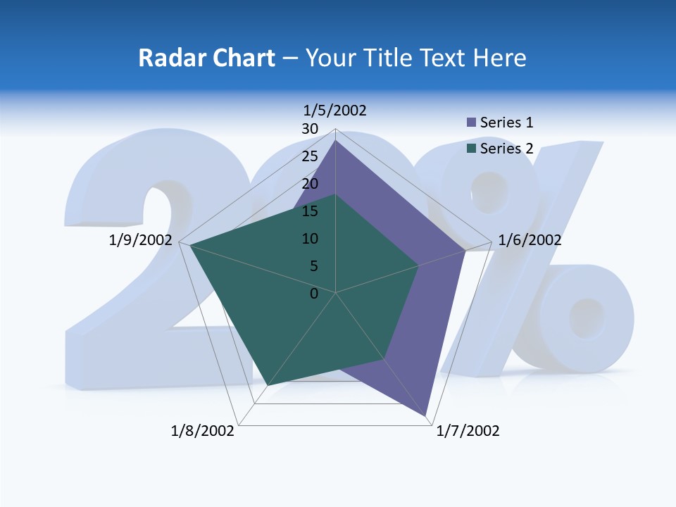 Symbol Marketing Statistics PowerPoint Template