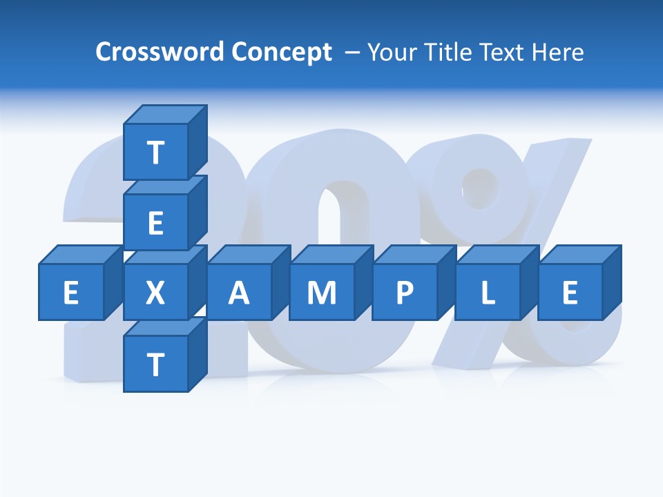 Symbol Marketing Statistics PowerPoint Template