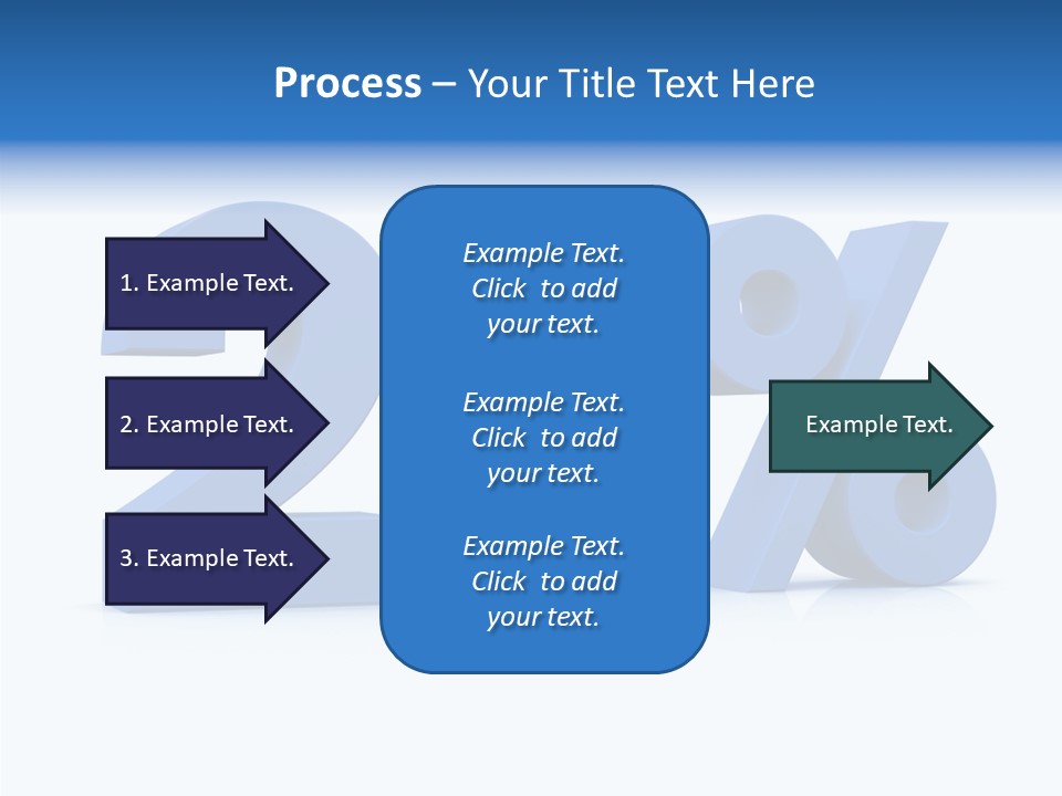 Symbol Marketing Statistics PowerPoint Template