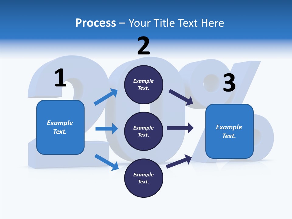 Symbol Marketing Statistics PowerPoint Template