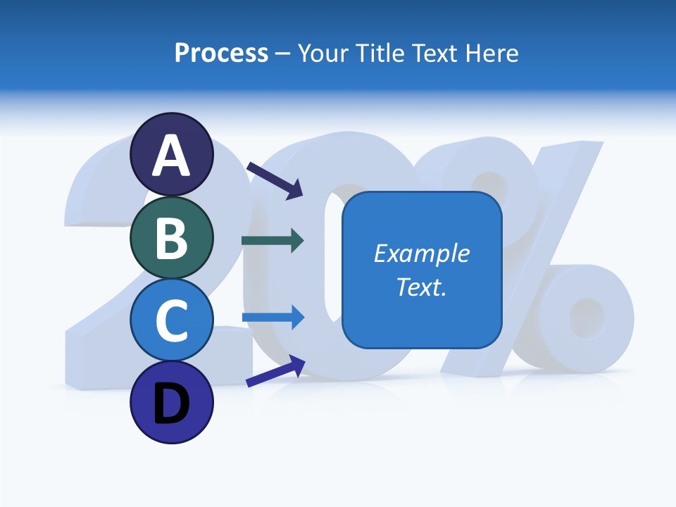 Symbol Marketing Statistics PowerPoint Template