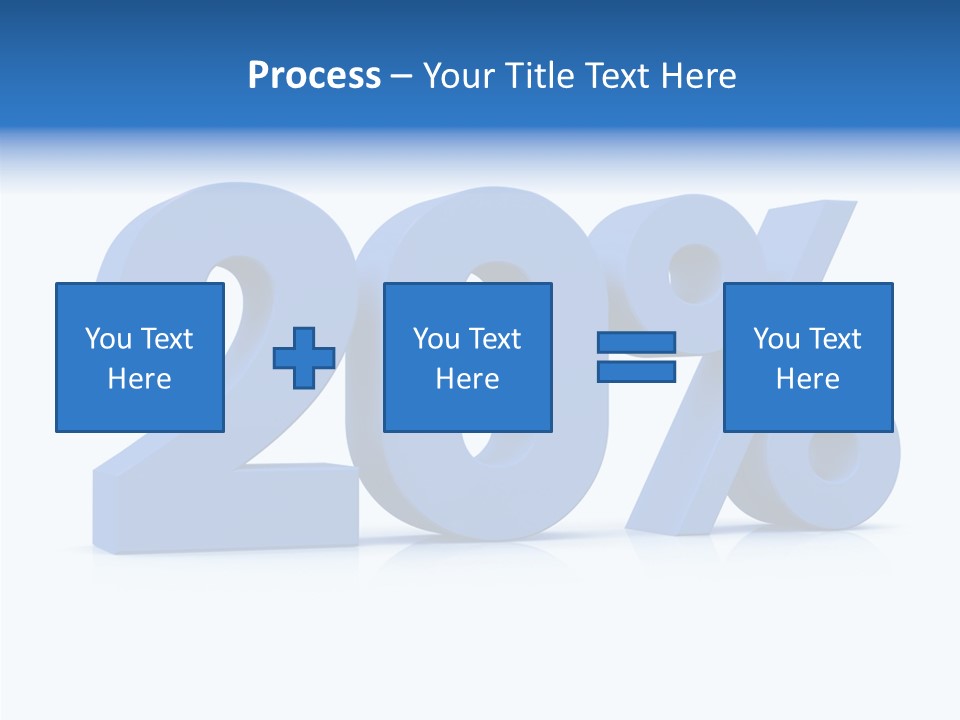 Symbol Marketing Statistics PowerPoint Template