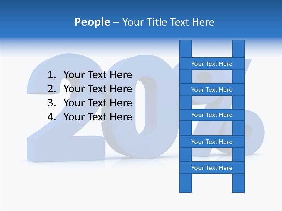 Symbol Marketing Statistics PowerPoint Template