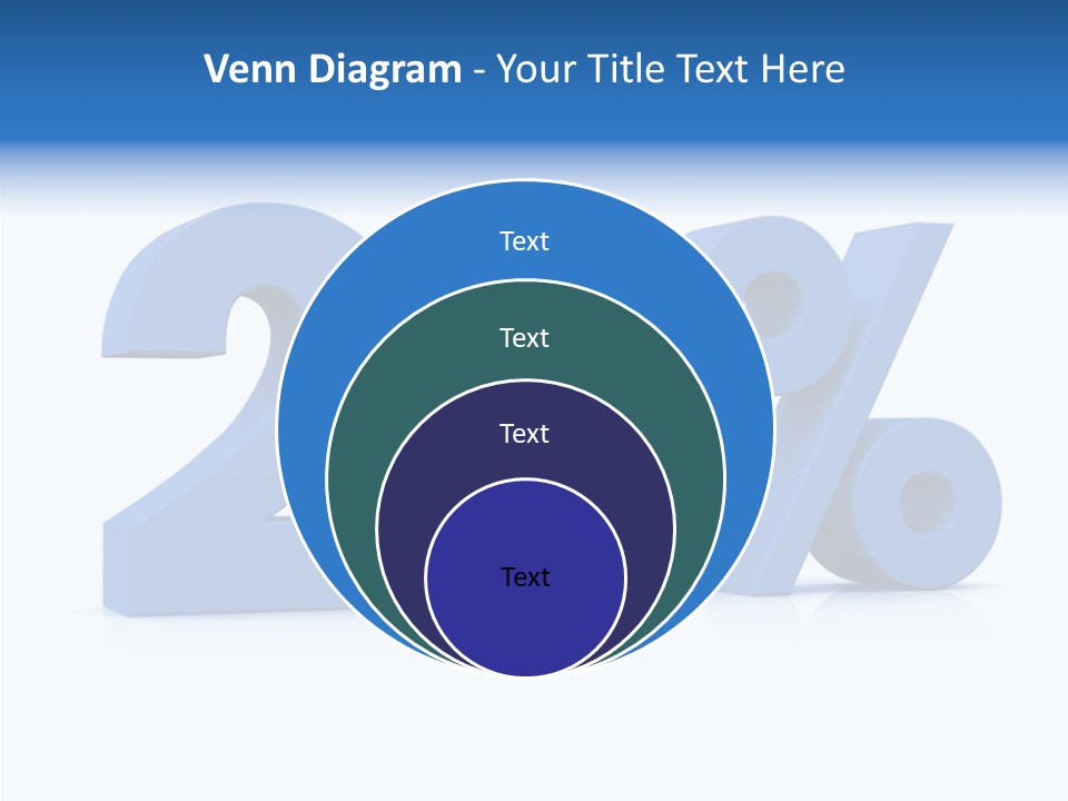 Symbol Marketing Statistics PowerPoint Template