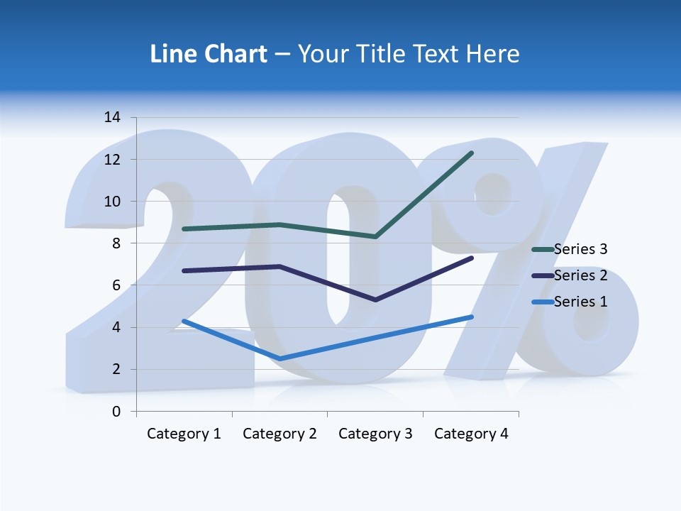 Symbol Marketing Statistics PowerPoint Template