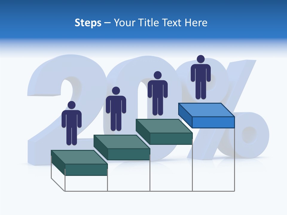 Symbol Marketing Statistics PowerPoint Template