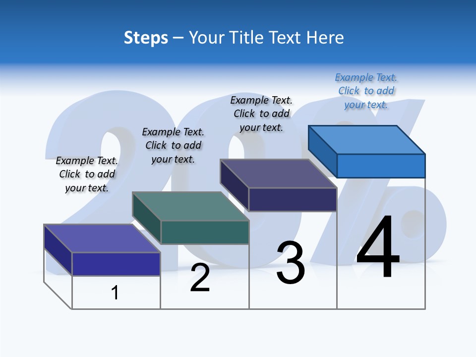 Symbol Marketing Statistics PowerPoint Template