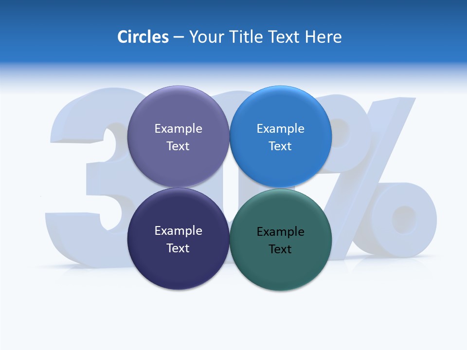 Sign Symbol Extruded PowerPoint Template