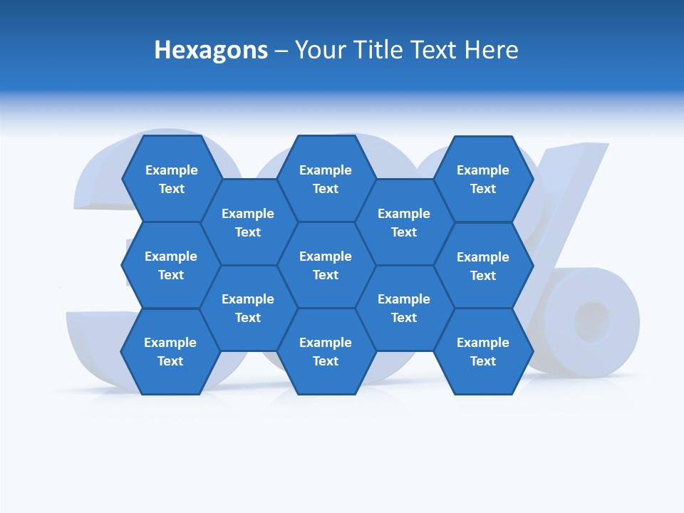 Sign Symbol Extruded PowerPoint Template