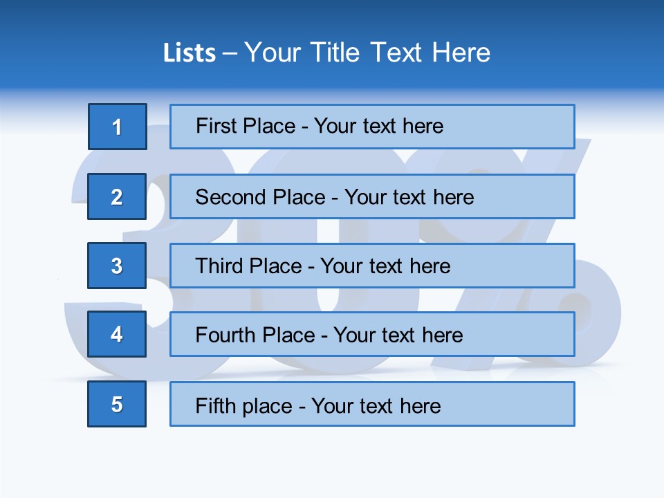 Sign Symbol Extruded PowerPoint Template