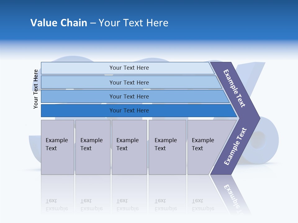Sign Symbol Extruded PowerPoint Template