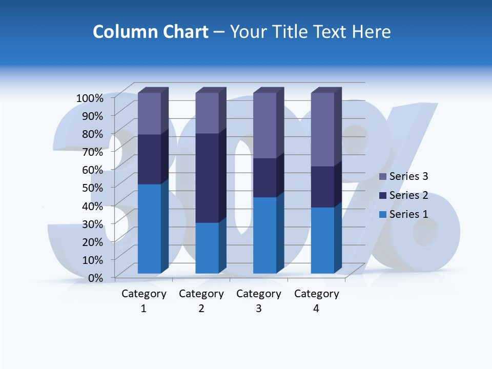 Sign Symbol Extruded PowerPoint Template