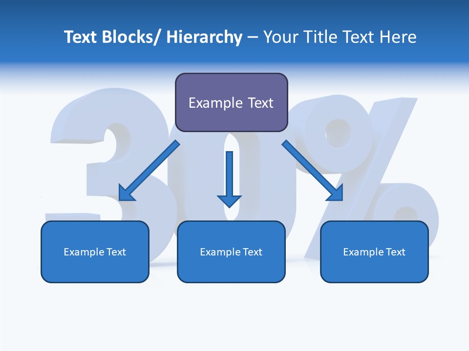 Sign Symbol Extruded PowerPoint Template