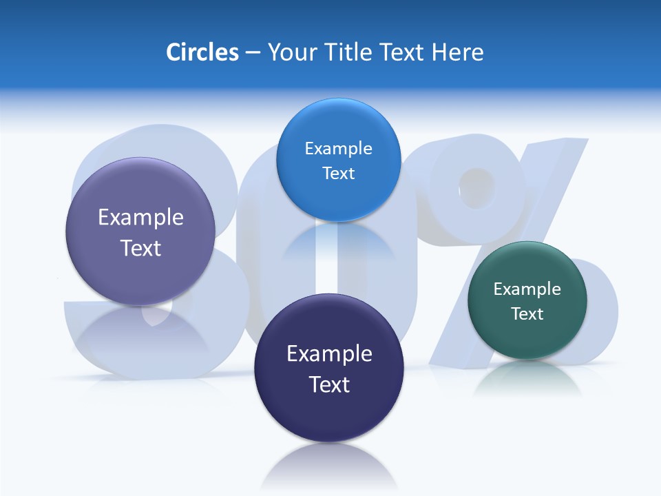 Sign Symbol Extruded PowerPoint Template
