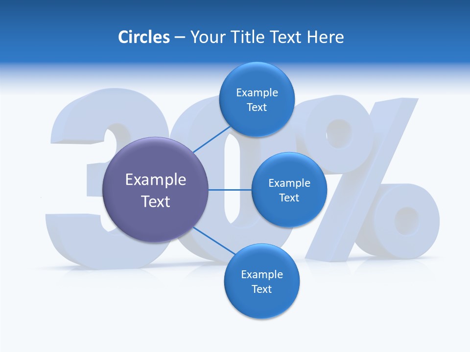 Sign Symbol Extruded PowerPoint Template