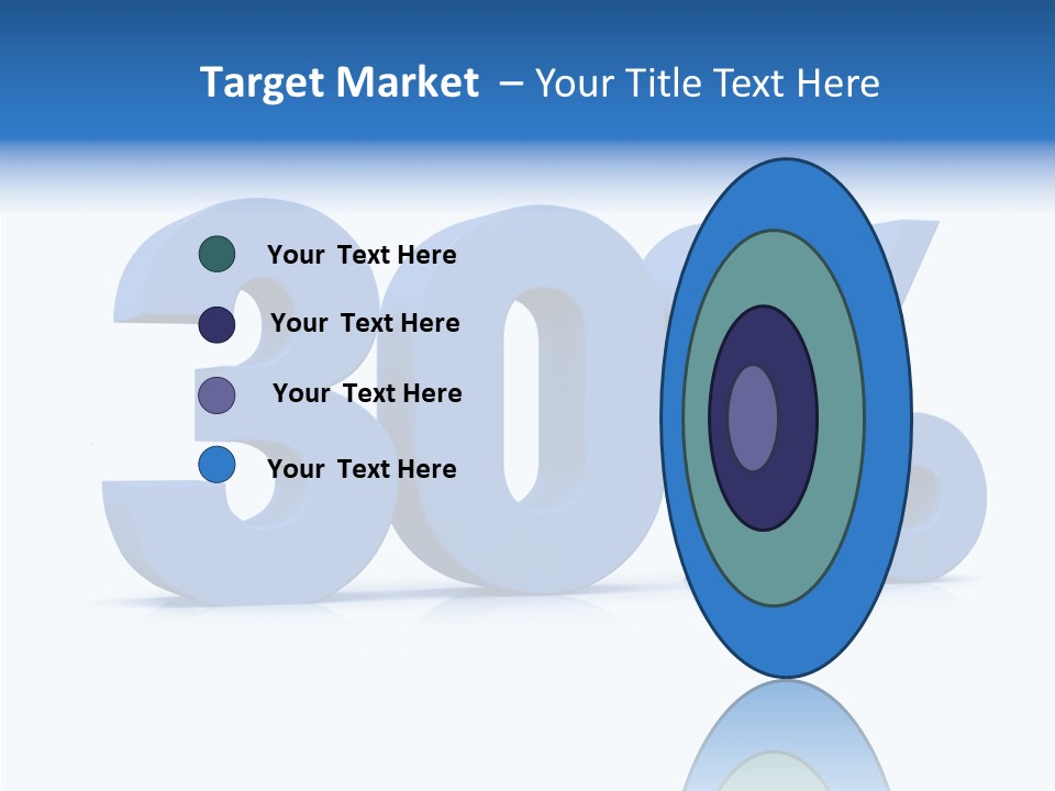 Sign Symbol Extruded PowerPoint Template