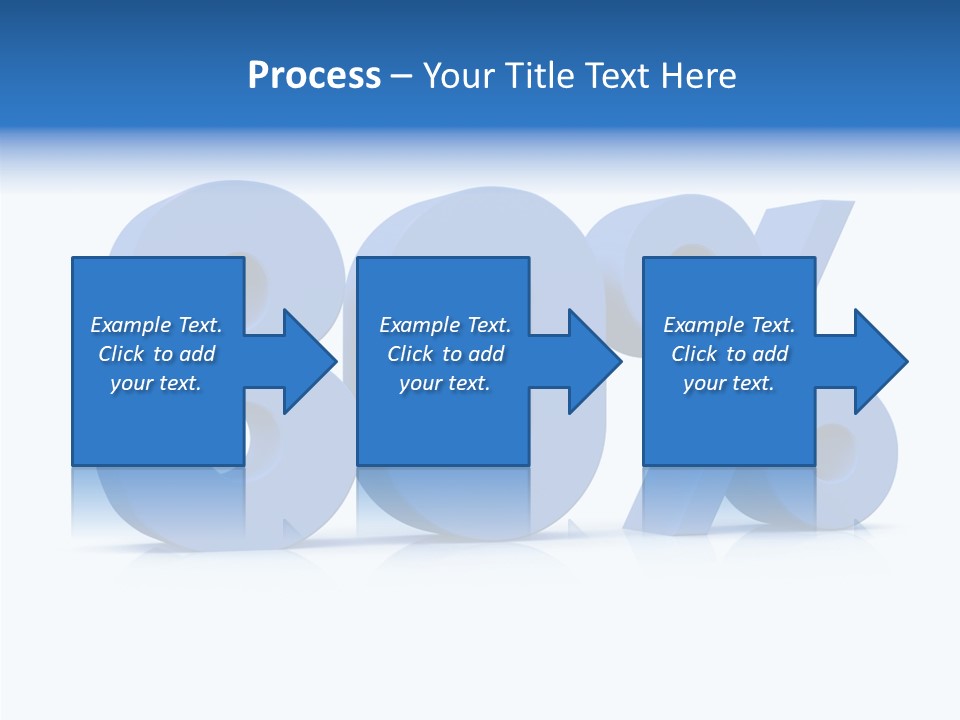 Sign Symbol Extruded PowerPoint Template