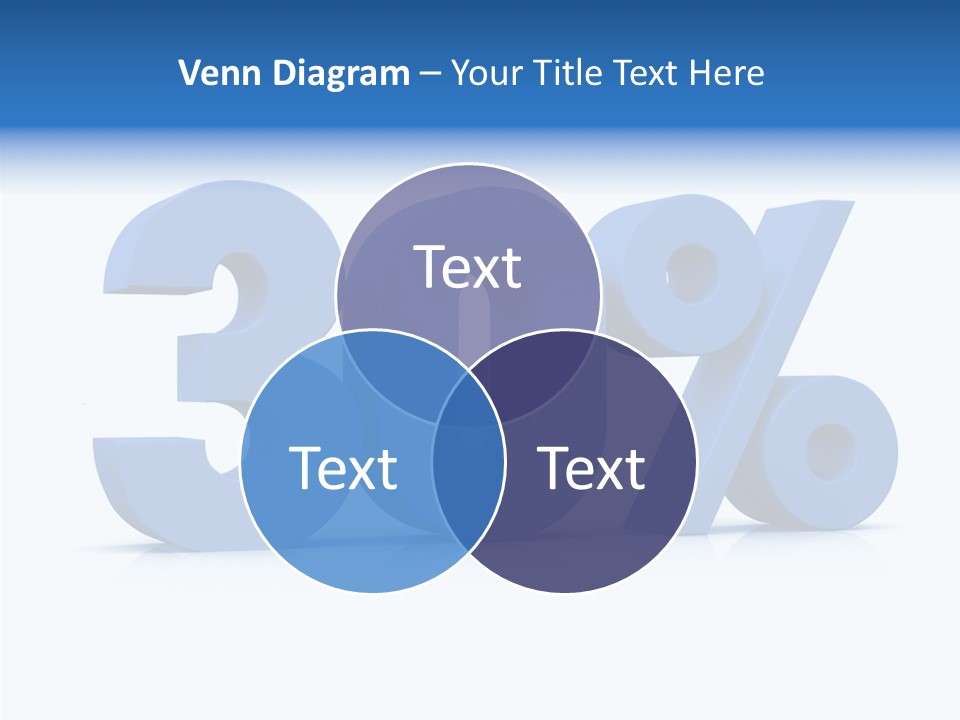 Sign Symbol Extruded PowerPoint Template