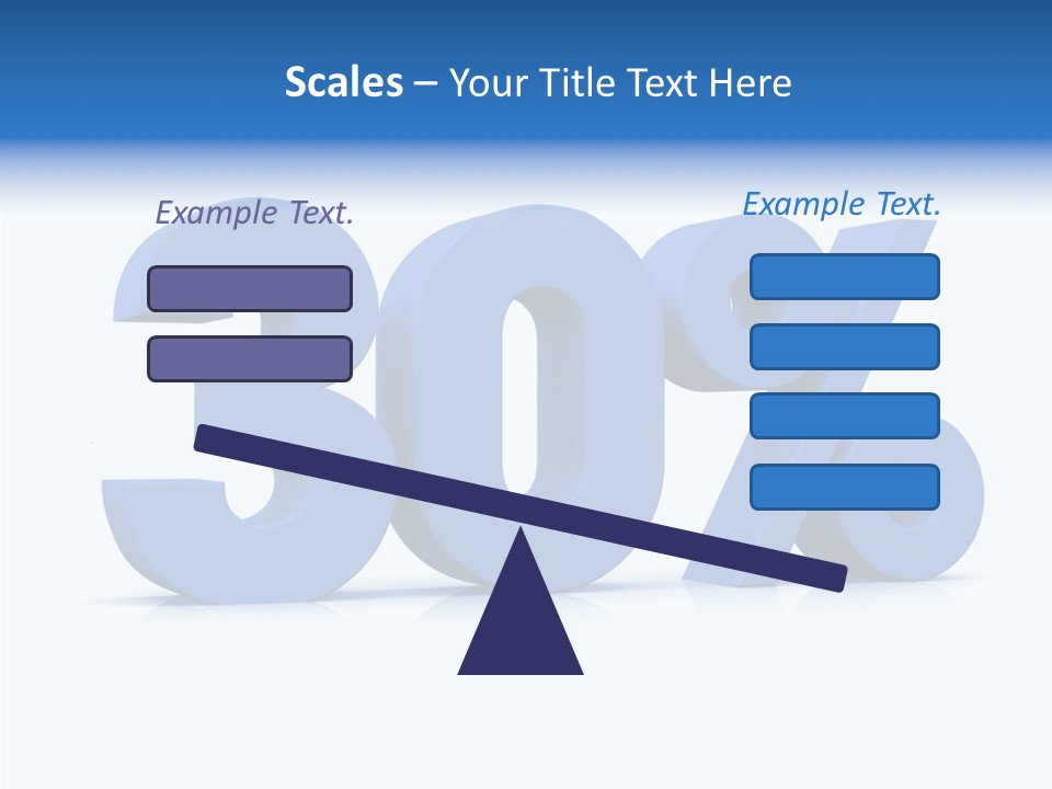 Sign Symbol Extruded PowerPoint Template