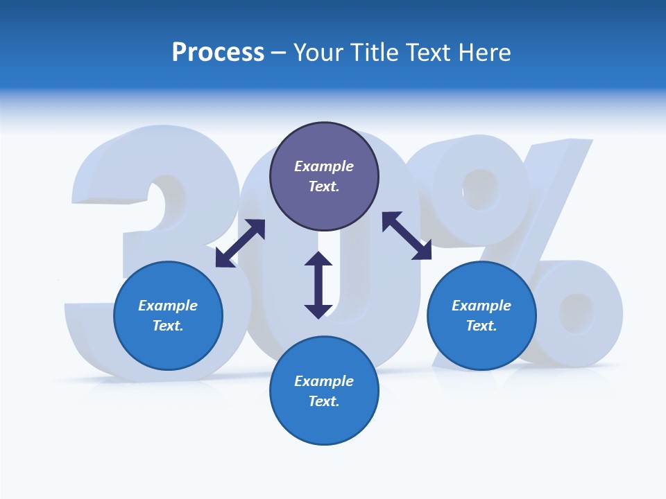 Sign Symbol Extruded PowerPoint Template