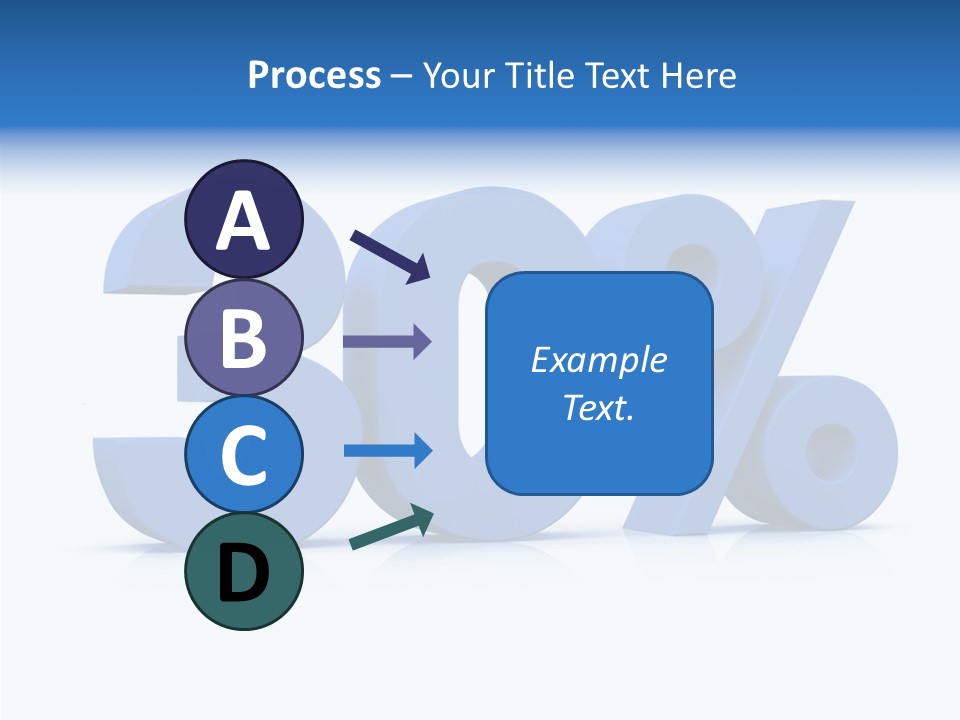 Sign Symbol Extruded PowerPoint Template