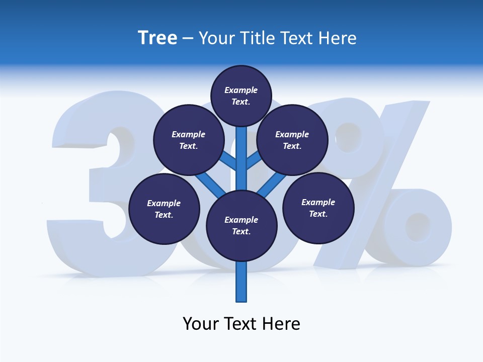 Sign Symbol Extruded PowerPoint Template