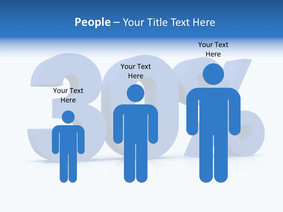 Sign Symbol Extruded PowerPoint Template