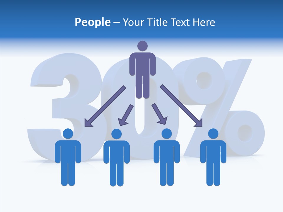 Sign Symbol Extruded PowerPoint Template