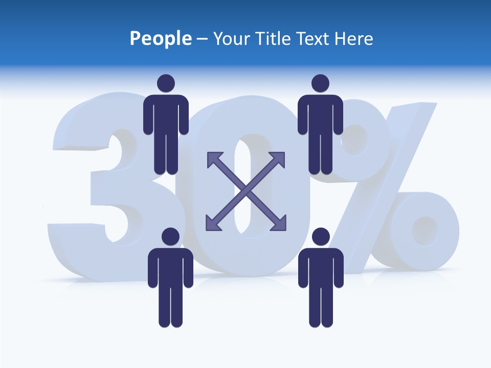 Sign Symbol Extruded PowerPoint Template