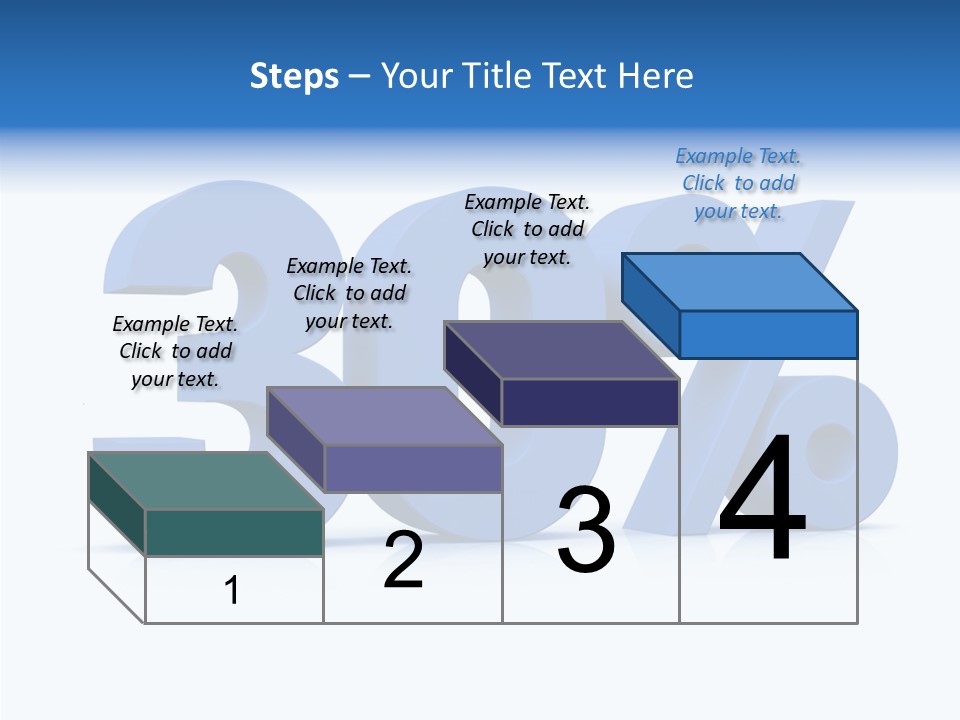 Sign Symbol Extruded PowerPoint Template