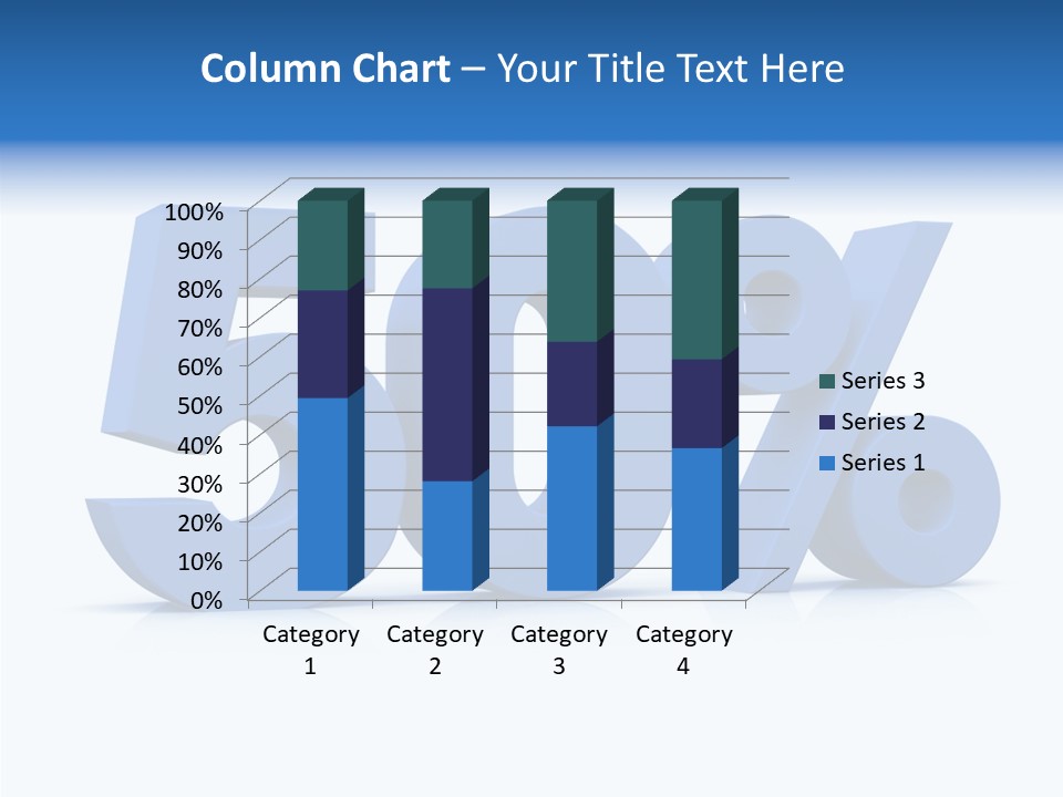 Market Finance Background PowerPoint Template