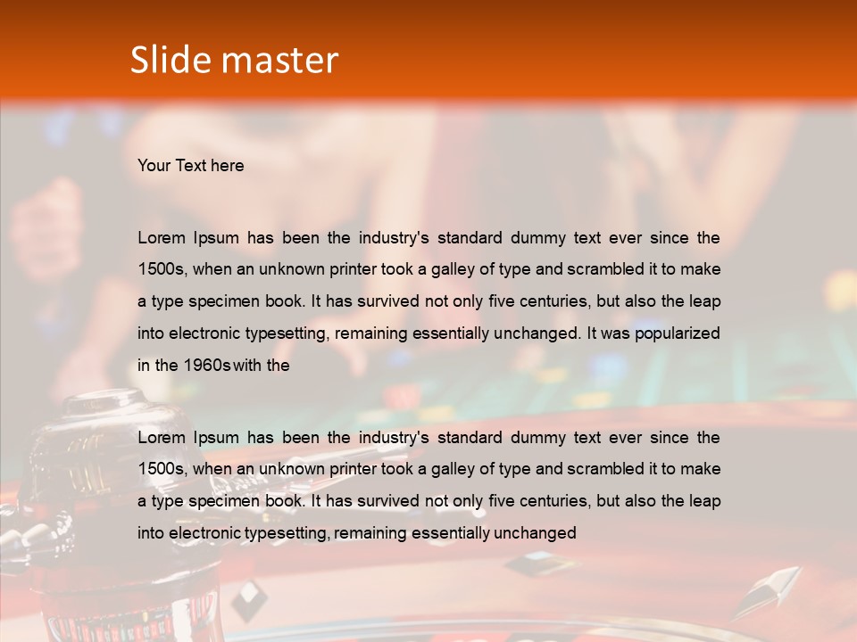 Li Ten Table Human PowerPoint Template