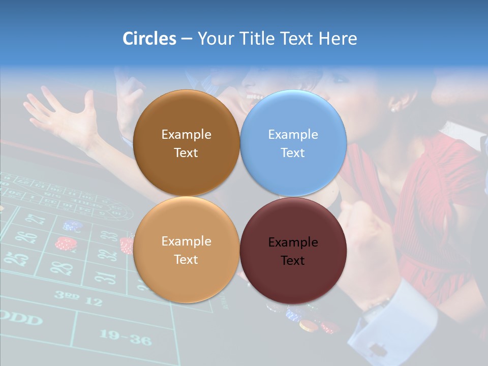 Bu Ine Figure People PowerPoint Template