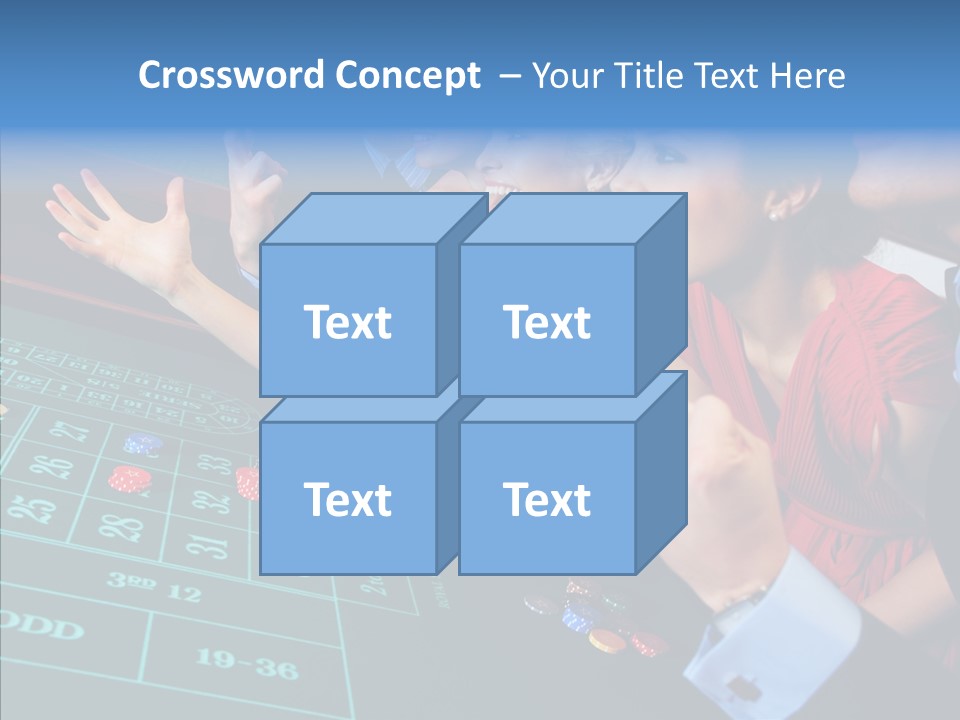 Bu Ine Figure People PowerPoint Template