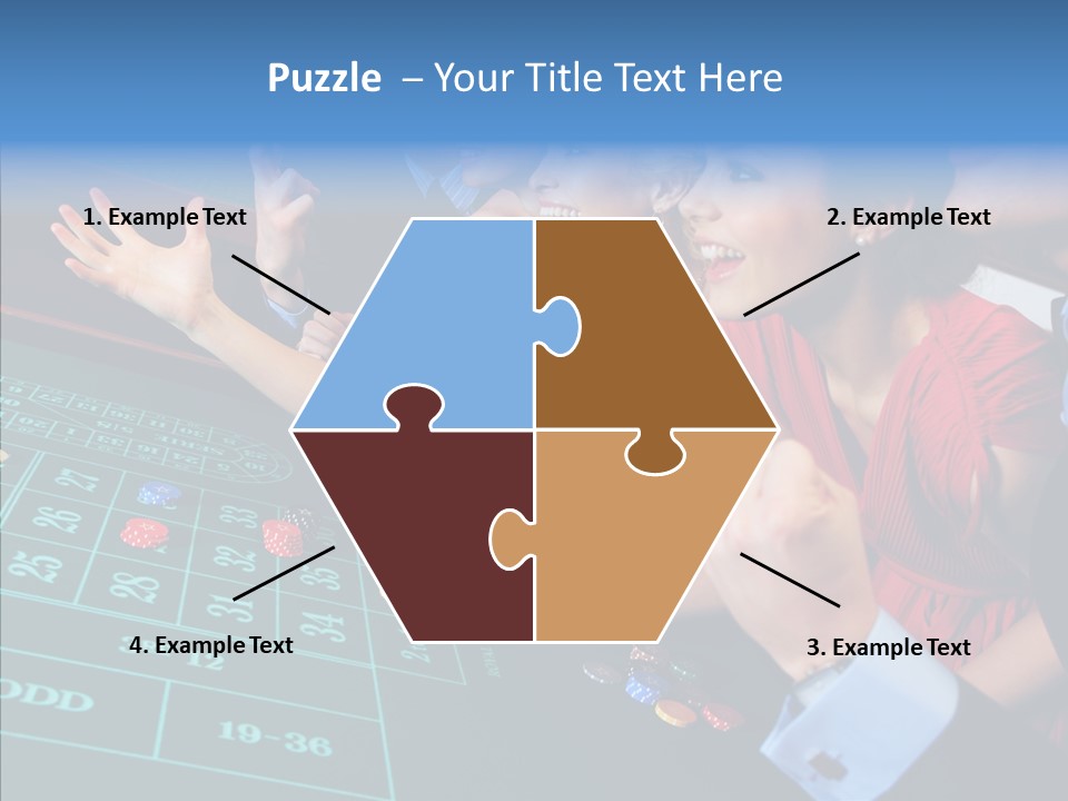 Bu Ine Figure People PowerPoint Template